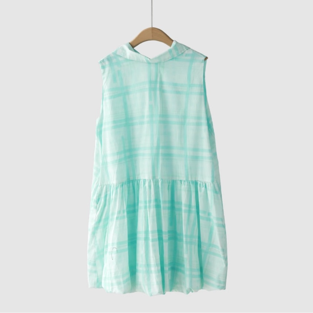 Mint Green Sleeveless Dress